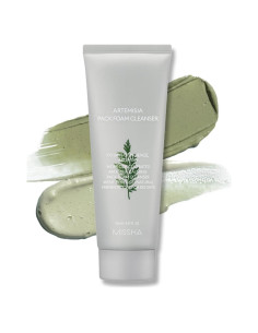 Limpiador Espumoso 2-en-1 MISSHA Artemisia 150ml - Facial y Mascarilla