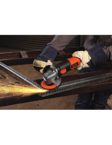 Amoladora Angular BLACK+DECKER BDEG400 4.5" 800W 10000 RPM