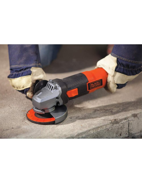 Amoladora Angular BLACK+DECKER BDEG400 4.5" 800W 10000 RPM