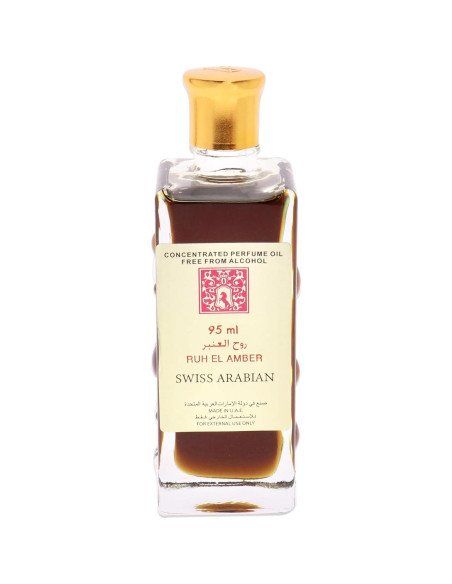 Aceite de Perfume Swiss Arabian Ruh El Amber 90 ml Unisex