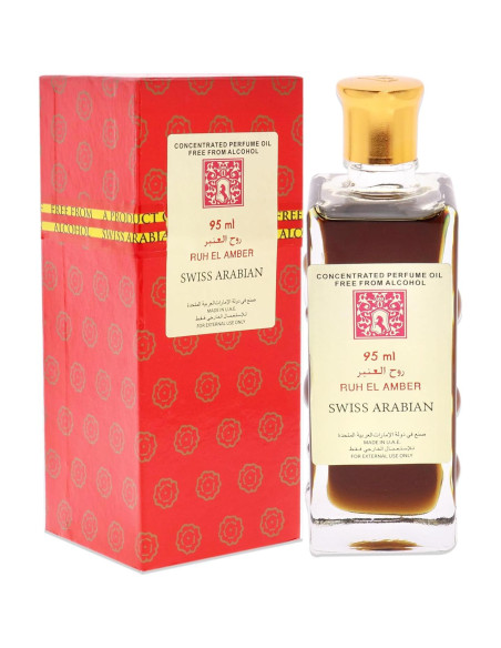 Aceite de Perfume Swiss Arabian Ruh El Amber 90 ml Unisex