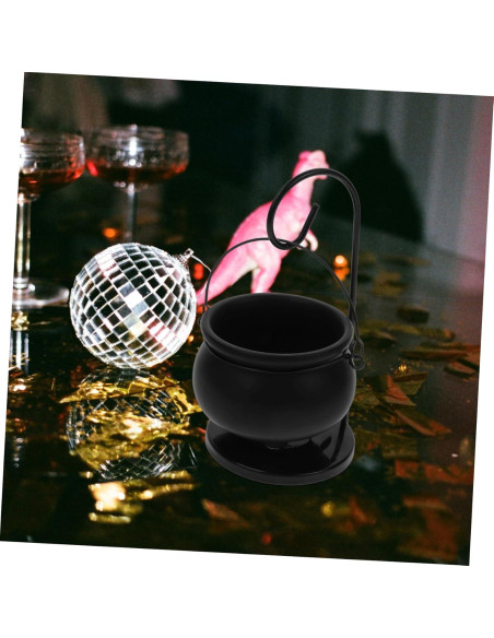 Quemador de Aceite Cabilock Lámpara de Cerámica Negro 414g