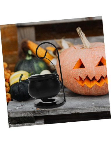 Quemador de Aceite Cabilock Lámpara de Cerámica Negro 414g