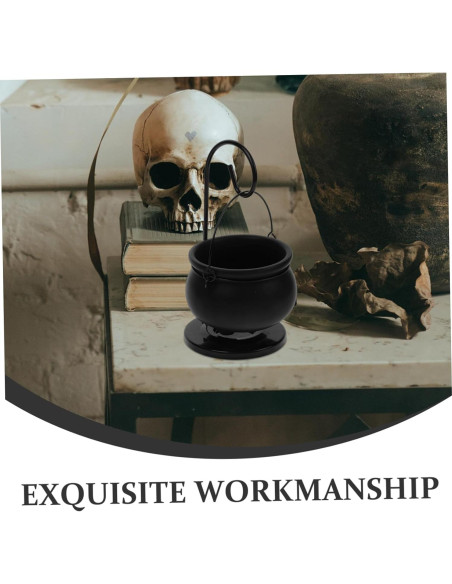 Quemador de Aceite Cabilock Lámpara de Cerámica Negro 414g