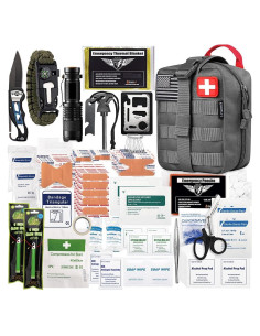 Kit de Supervivencia EVERLIT 250 Piezas para Emergencias