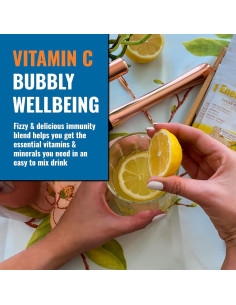 Ener-C Bebida Multivitamínica Sin Azúcar Limón Jengibre 60 Sobres 2