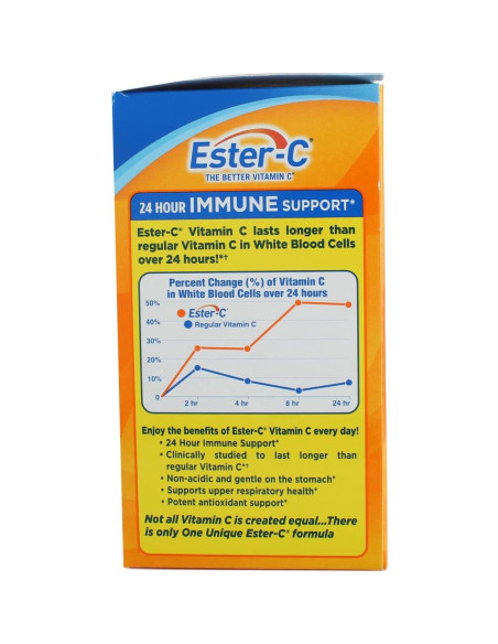 Ester-C Vitamina C 1000 mg Nature's Bounty 90 Tabletas Vegetales
