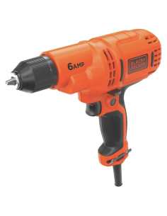 Taladro Atornillador BLACK+DECKER DR340C 6A 10mm Cable