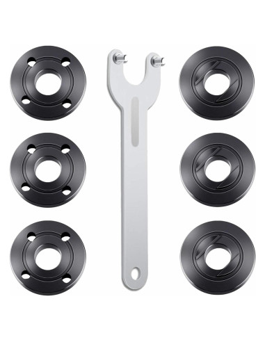 Kit de Llave y Tuercas para Amoladora Fyjbnh 7 Piezas