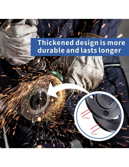 Kit de Llave y Tuercas para Amoladora Fyjbnh 7 Piezas