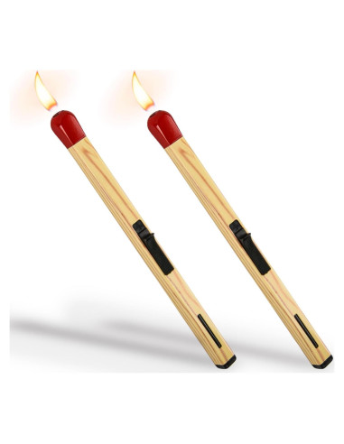 Encendedor Butano KINGMAN PRIME 2 Piezas Diseño Cerillo