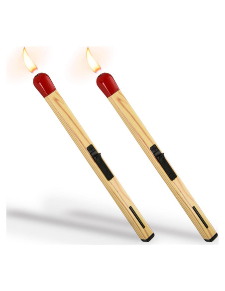 Encendedor Butano KINGMAN PRIME 2 Piezas Diseño Cerillo