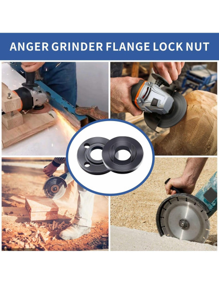 Kit de Llave y Tuercas para Amoladora Fyjbnh 7 Piezas