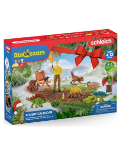 Calendario de Adviento Dinosaurios Schleich 2022 - 24 Piezas