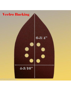 30 Papeles de Lija Detalle Grande Mouse MTP 60-240 Granulaciones 2