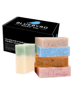 Juego de Jabones Artesanales Bluebyrd - 5 Piezas Frutales