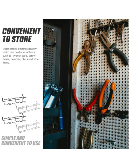 Soportes Organizadores de Destornilladores Housoutil - Acero Inoxidable