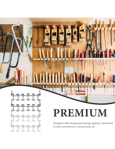 Soportes Organizadores de Destornilladores Housoutil - Acero Inoxidable