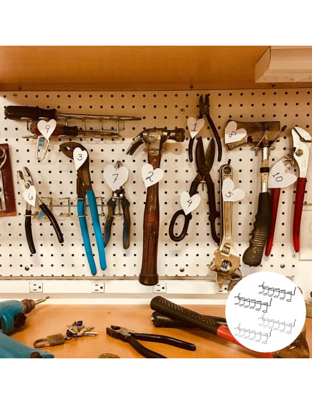 Soportes Organizadores de Destornilladores Housoutil - Acero Inoxidable