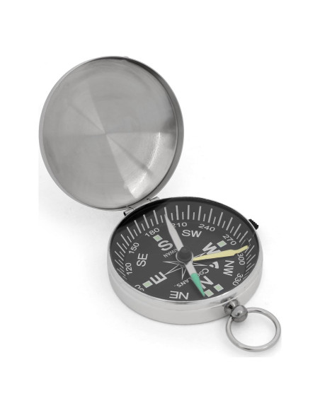 Brújula de bolsillo Coghlan's 8048 con estuche metálico