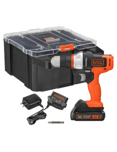 Taladro Inalámbrico BLACK+DECKER MATRIX 20V Kit Completo