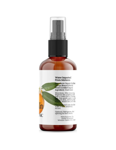 Agua de Flor de Naranjo Marroquí Orgánica 120ml - Sweet Essentials
