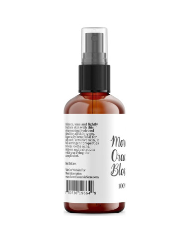 Agua de Flor de Naranjo Marroquí Orgánica 120ml - Sweet Essentials