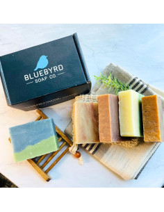 Juego de Jabones Artesanales Bluebyrd - 5 Piezas Frutales 2