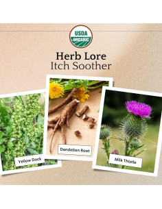 Tintura Calmante de Picazón Orgánica Herb Lore 59 ml 2