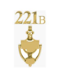 Calcomanía de Vinilo EMC Graphics 12.7 cm Sherlock Holmes