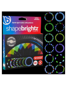 Luces LED para Ruedas de Bicicleta Brightz ShapeBrightz - 13 Patrones