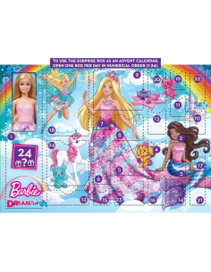 Calendario de Adviento Barbie Dreamtopia con 24 Sorpresas 2