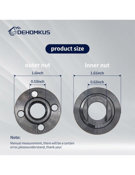 Tuerca Flange para Amoladora 4.5" 5" 7" Kenshopping Tuerca Flange para Amoladora 4.5" 5" 7" Kenshopping