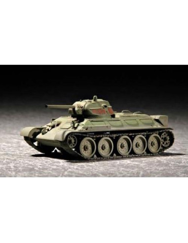 Modelo a Escala 1:72 Tanque Soviético T34/76 Trumpeter