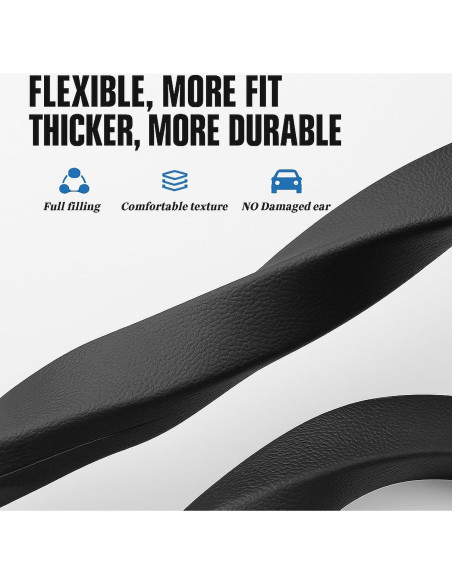 Organizador de Relleno para Espacio entre Asientos de Coche 2PCS - Marrón