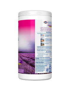 Toallitas Desinfectantes Clorox Scentiva Lavanda 75 Unidades 2