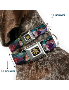 Collar de Perro Buckle-Down Disney Aladino y Jasmine 45-81 cm 2