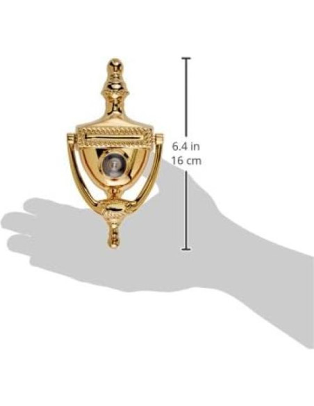 Deltana DKVR6CR003 Mirador de Puerta 15.24 cm Latón Pulido