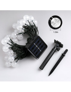 Luces de Cadena Solares Toodour 17m 100 LED Blanco Cálido 2