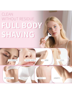 Afeitadora Eléctrica Beanify 4 en 1 con Pantalla LED IPX7 2