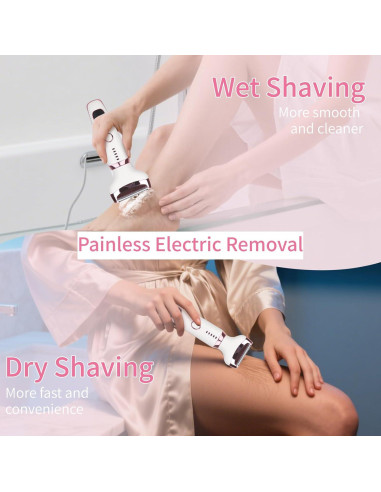 Afeitadora Eléctrica Beanify 4 en 1 con Pantalla LED IPX7