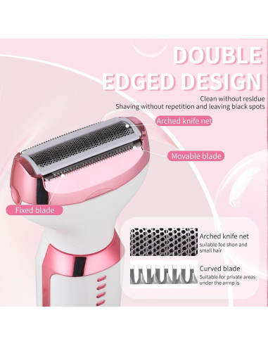 Afeitadora Eléctrica Beanify 4 en 1 con Pantalla LED IPX7