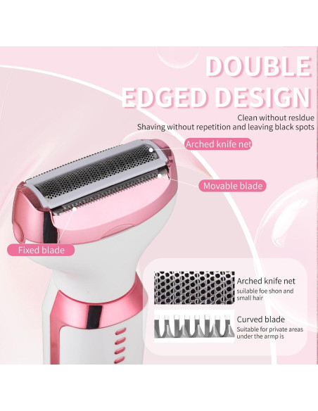 Afeitadora Eléctrica Beanify 4 en 1 con Pantalla LED IPX7