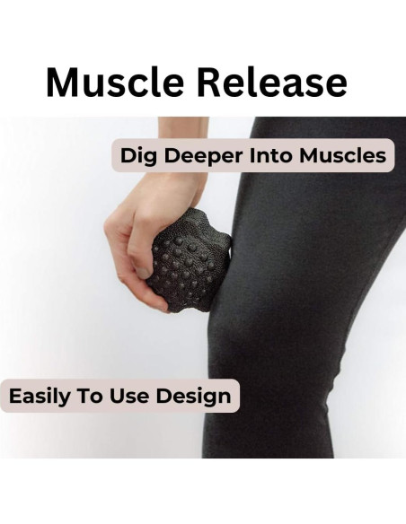 Bola de Masaje Rollga ACTIVATOR - Liberación Miofascial 12.7cm