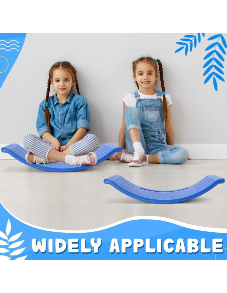 Paquete de 2 Tableros de Equilibrio Motionchic Azul 66x28x14cm