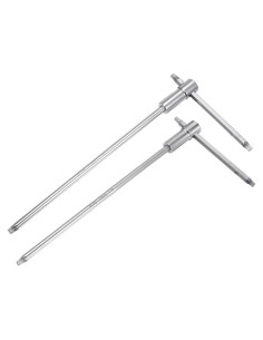 Llave Hexagonal T25 T30 uxcell con Mango Deslizante 195mm