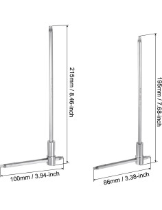 Llave Hexagonal T25 T30 uxcell con Mango Deslizante 195mm 2