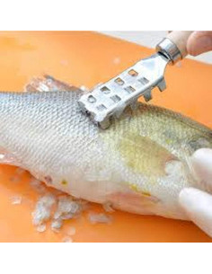 Removedor de Escamas de Pescado JapanBargain Acero Inoxidable 2
