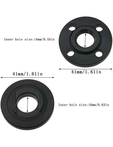 Juego de 2 Tuercas de Bloqueo Mutai para Amoladora 4-1/2" a 7"