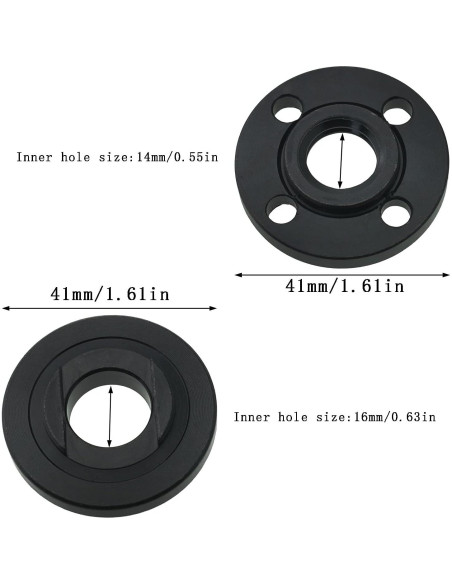 Juego de 2 Tuercas de Bloqueo Mutai para Amoladora 4-1/2" a 7"